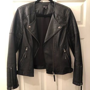 TopShop Leather Biker Jacket